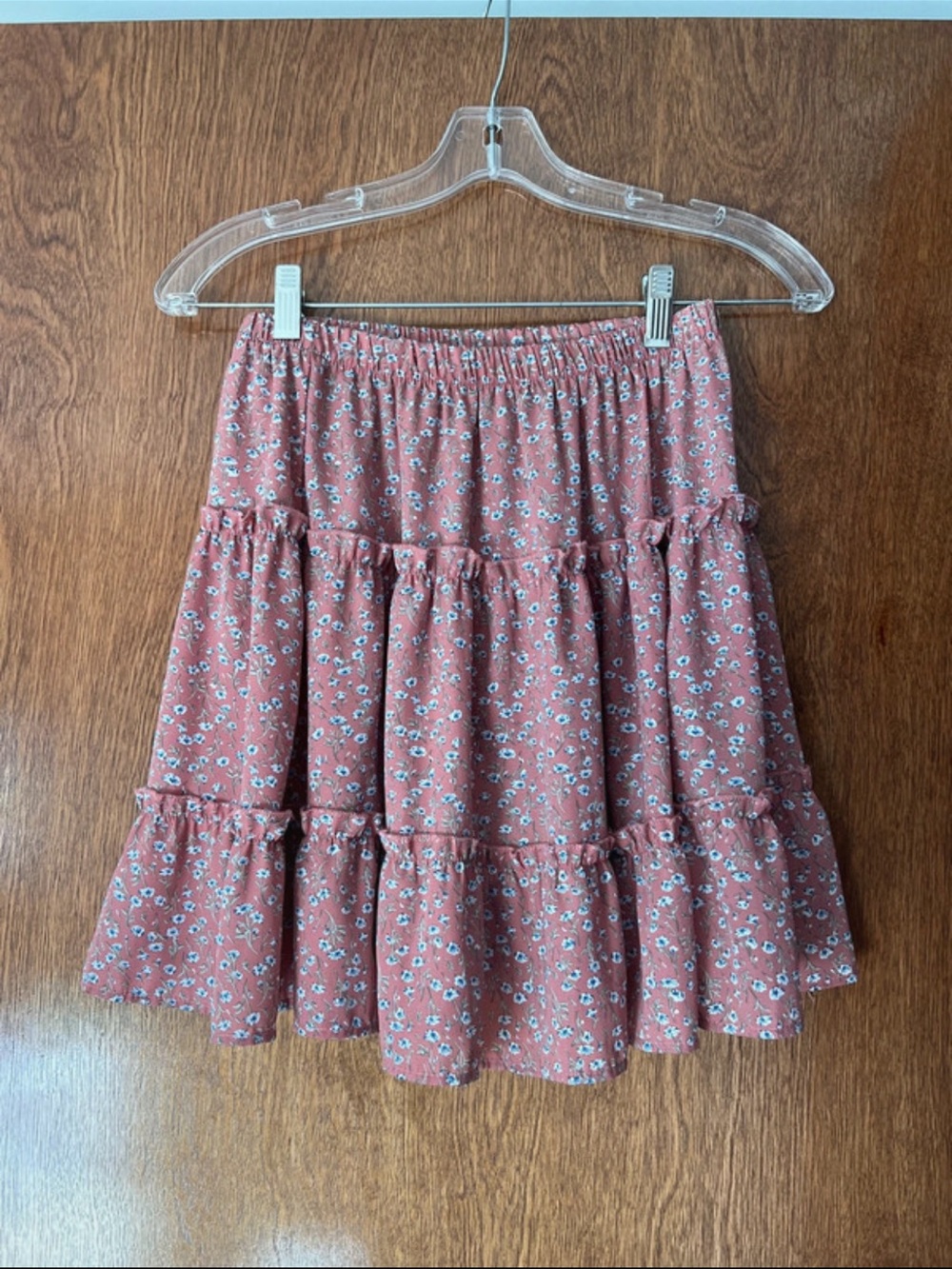 Floral Mini Skirt